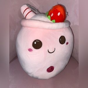 Strawberry Boba Plushie